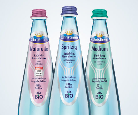 Natürliches Mineralwasser