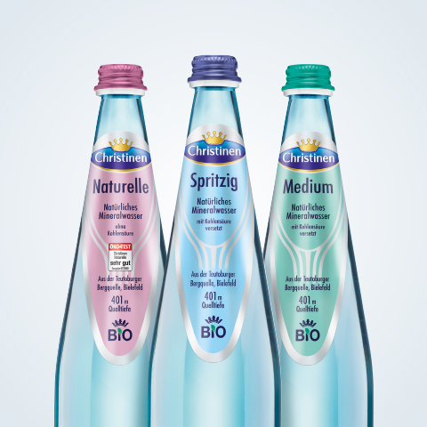 Natürliches Mineralwasser