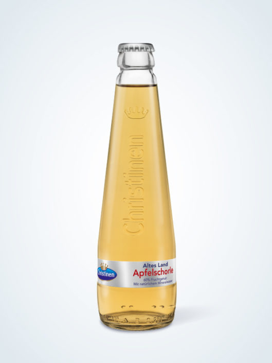 christinen produkte apfelschorle 0,25l glas mw gastro