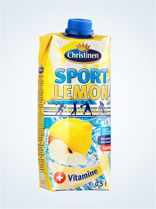 Isotonisches Getränk von Christinen ideal für Sportler