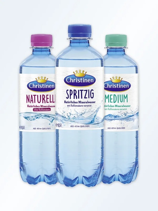 Christinen Premiummineralwasser 0,5 l PET EW