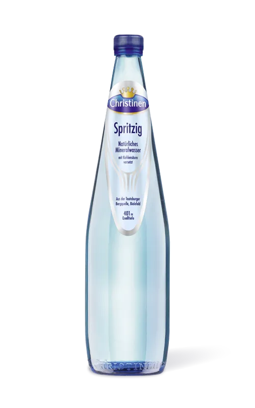 Christinen Spritzig 0,75 l Blauglas MW Christinen Spritzig 0,75 l Blauglas MW