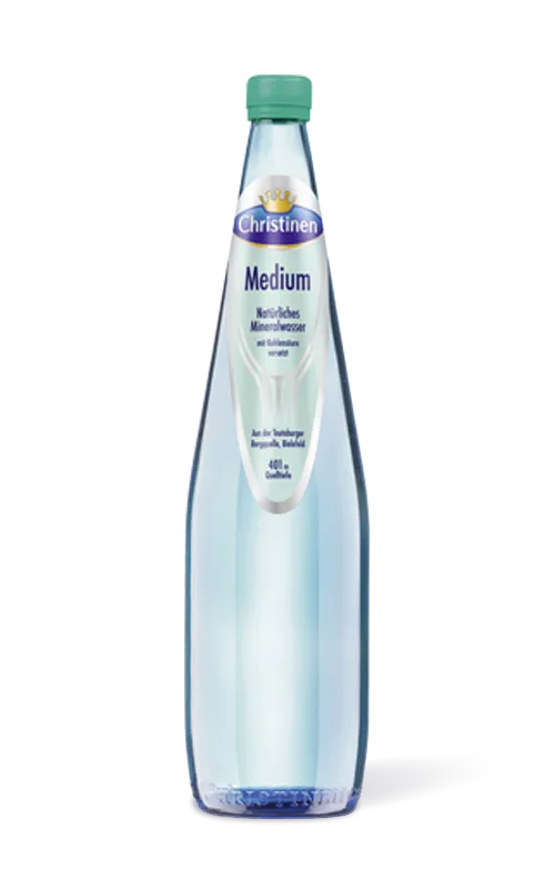 Christinen Medium 0,75 l Blauglas MW Christinen Medium 0,75 l Blauglas MW