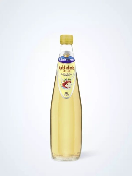 Christinen Apfelschorle Altes Land 0,33 l Glas MW Christinen Apfelschorle Altes Land 0,33 l Glas MW