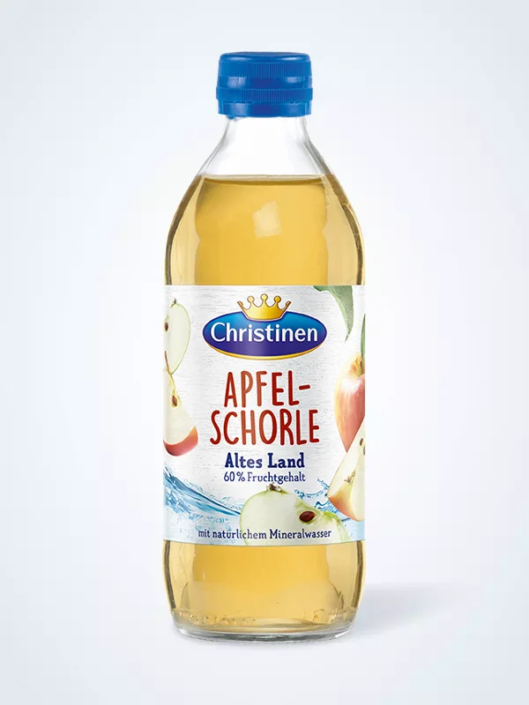 Christinen Quick Apfelschorle Altes Land 0,33 l MW Christinen Quick Apfelschorle Altes Land 0,33 l MW